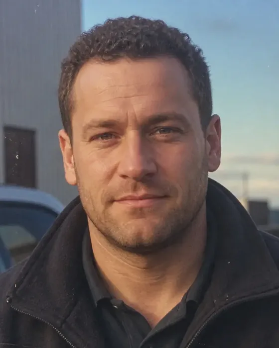 Portrait of Oscar Schultz